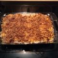 Joel Shrader 's cooksnap of when they made Cheesy Beef Alfredo Casserole.