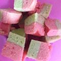 Cooksnap dari atma untuk resep Bolu Pandan Coklat Kukus No Mixer