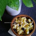 Cooksnap Mardiana Jaafar semasa beliau membuat Jagung Mayonis Kismis.