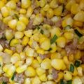 Cooksnap của Thùy Như khi họ làm theo món Ngô ngọt xào thịt băm