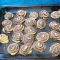 El cooksnap de pame ramos cuando hizo Espirales de chocolate  y dulce de leche(sin levadura).
