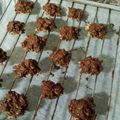 El cooksnap de Sandra cuando hizo Bocaditos de pipas de girasol con chocolate.