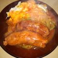 El cooksnap de verito17 cuando hizo Chorizos a la pomarola.