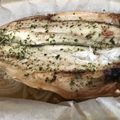 El cooksnap de Salud cuando hizo Lubina al horno fácil.