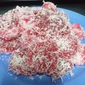 Cooksnap Diyana Alwee semasa beliau membuat Kuih Sagu Biji Lagend.