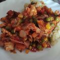 Mária Harsányi Cooksnap-ja, amikor elkészítette a(z) Csirkemell mexikói zöldséggel receptet.