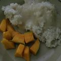 Cooksnap dari Aini untuk resep Mango Sticky Rice with Coconut Fla