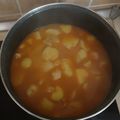 El cooksnap de duke1 cuando hizo Sepia o choco con papas.