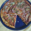 Sana Irfan's cooksnap of when they made Pizza.