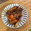 Cooksnap Salina Jalaludin semasa beliau membuat Ayam Masak Merah Tumis Serai Bercili.