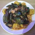 Cooksnap dari Dewi Pusvita Sary untuk resep Kerang hijau saos padang