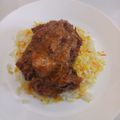 Serah Wairimu. 's cooksnap of when they made Swahili Beef Biriani.