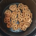 El cooksnap de Esther Soto cuando hizo Chicharrones de harina en air fryer.