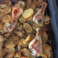 El cooksnap de Yolanda Zamora Rodriguez cuando hizo Muslos de pollo al horno con cerveza.