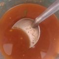 El cooksnap de Faby Barajitas🇲🇽🌻🌻 cuando hizo Salsa roja de jitomate con chile de árbol.