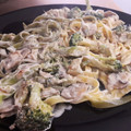 El cooksnap de Tania4tonda@hotmail.com cuando hizo Macarrones con salsa de brócoli y champiñón .