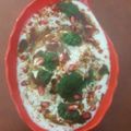Babita Kothari's cooksnap of when they made Dahi vada.
