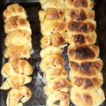 El cooksnap de Carla Natalia cuando hizo Medialunas de manteca.
