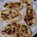 El cooksnap de Vanesa cuando hizo Pan naan (pan indio en sartén).