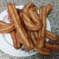 El cooksnap de Antonio cuando hizo Churros gluten free.
