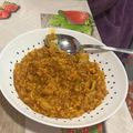 El cooksnap de Ximo Vernia cuando hizo Arroz meloso con langostinos y calamares en Mambo.