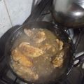 El cooksnap de Marí cuando hizo Pechugas de pollo a la mostaza.