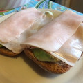 El cooksnap de Irene-Guirao cuando hizo Tosta de aguacate y pavo.