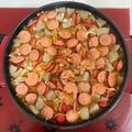 Cooksnap dari niken untuk resep Sup / sop merah tomat sosis bakso wortel kentang