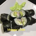 El cooksnap de Maggie cuando hizo Sushi económico 🍥.