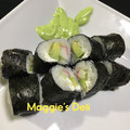El cooksnap de Maggie cuando hizo Sushi económico 🍥.