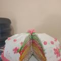 Cooksnap dari Sita Putri Dyniya untuk resep Rainbow Mille Crepes