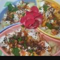 Deepika Arora का कुकस्नैप जब उन्होंने गुजिया दही बड़ा (gujiya dahi vada recipe in Hindi) बनाया था।