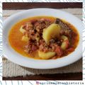 El cooksnap de Adrian “Cocinemos con Historia” cuando hizo Guiso de lenteja.