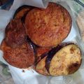 El cooksnap de Leticia cuando hizo Berenjenas fritas.