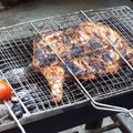 صورة من khald.zeitoon، شاركها بعد تجربة وصفة فروج بالفرن ولا أرووووع 😋 مع تتبيله غير شكل 👍