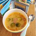 Blanka Kiss Cooksnap-ja, amikor elkészítette a(z) Virslis kelbimbóleves receptet.