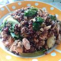 Sherry Huang 的 超香鮭魚炒飯 cooksnap