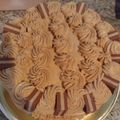 El cooksnap de Maria Poblete cuando hizo Crema moka (relleno/decoración).