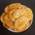Jayshree Doshi's cooksnap of when they made ઘઉં નાં લોટ ની ફરસી પૂરી(farsi puri in Gujarati).