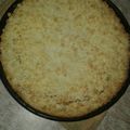 El cooksnap de Ayelén Denise cuando hizo Tarta de coco y dulce de leche.