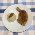 El cooksnap de Ingrid Lagos cuando hizo Pollo en salsa de cerveza.