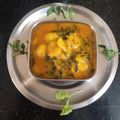 Nita Mavani 's cooksnap of when they made મેથી કેળા નુ શાક.
