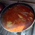 El cooksnap de Romina Juarez cuando hizo Bifes a la criolla con papas.