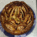 El cooksnap de monica cuando hizo Pastel rústico de mantequilla con manzanas.