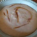 El cooksnap de Jacqueline Pérez cuando hizo Crema de Leche con Caramelo.