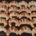 El cooksnap de Gimena González cuando hizo Medialunas de Manteca.