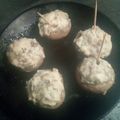 El cooksnap de Amaia Tomasena cuando hizo Champiñones rellenos.