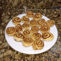 El cooksnap de Tatiana Rosas cuando hizo Rolls de canela.