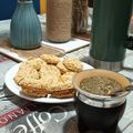 El cooksnap de Daniela Narvaez cuando hizo Alfajores de avecoco (avena y coco)!😜.