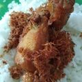 Cooksnap dari ike pranata untuk resep Ayam Goreng Serundeng Kelapa